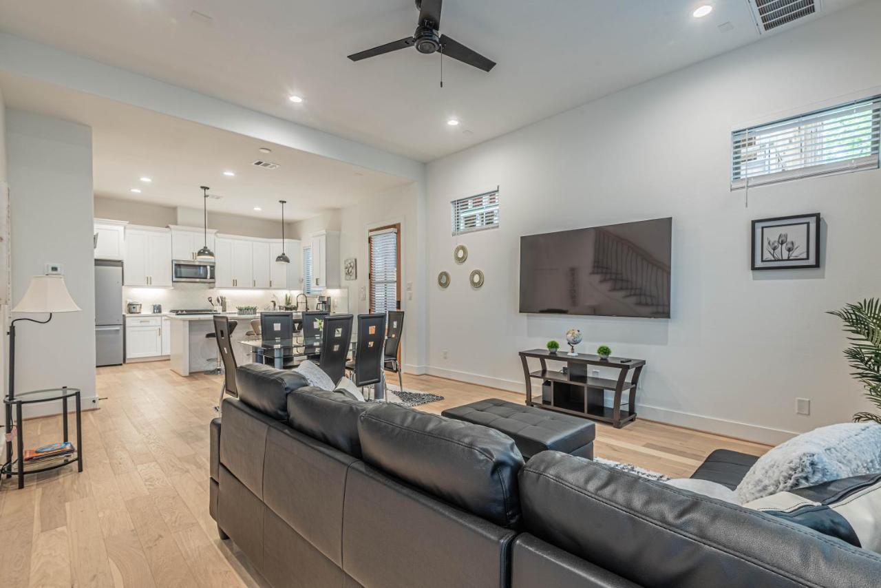 Vila Luxury 3Br, Ks Bed Mins Away 4Rm Dtown, Med Ctr Houston Exteriér fotografie