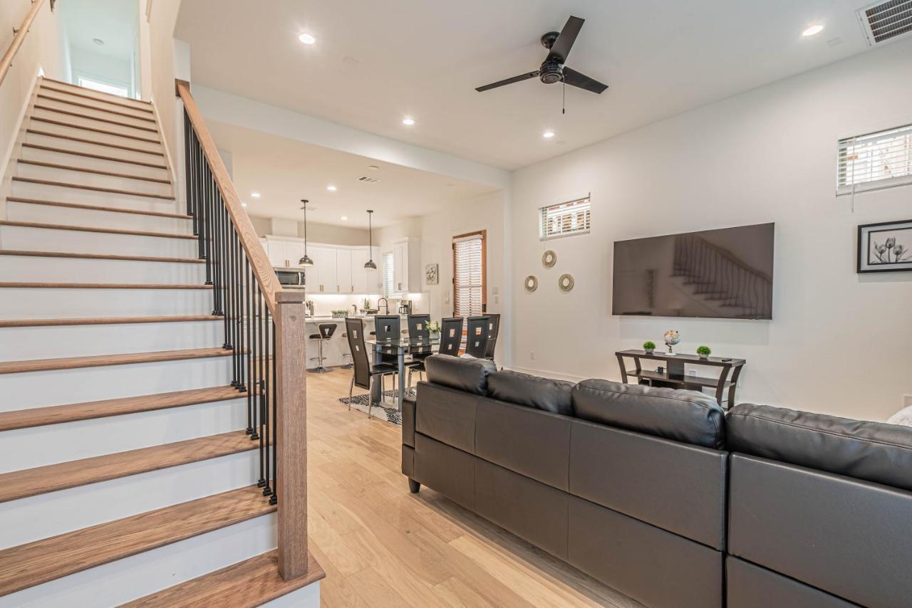 Vila Luxury 3Br, Ks Bed Mins Away 4Rm Dtown, Med Ctr Houston Exteriér fotografie