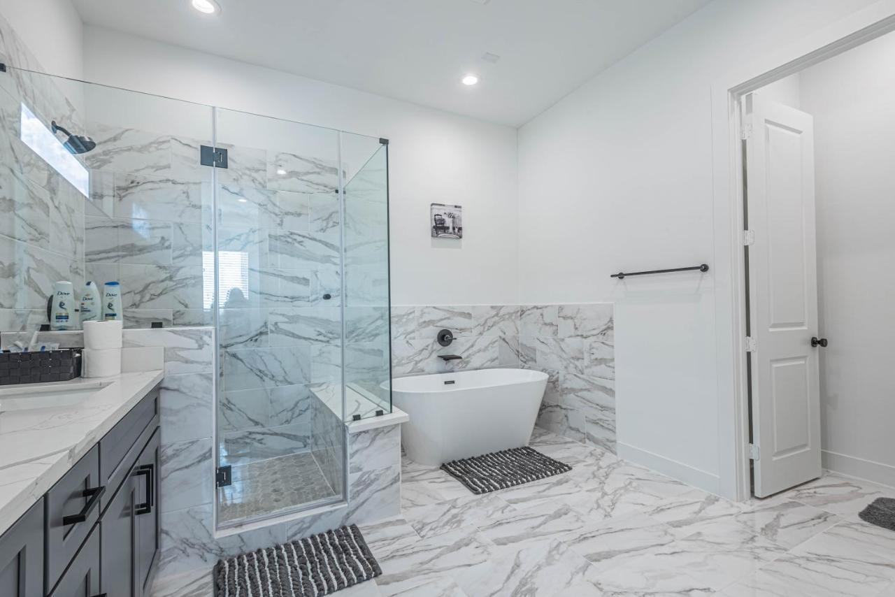 Vila Luxury 3Br, Ks Bed Mins Away 4Rm Dtown, Med Ctr Houston Exteriér fotografie